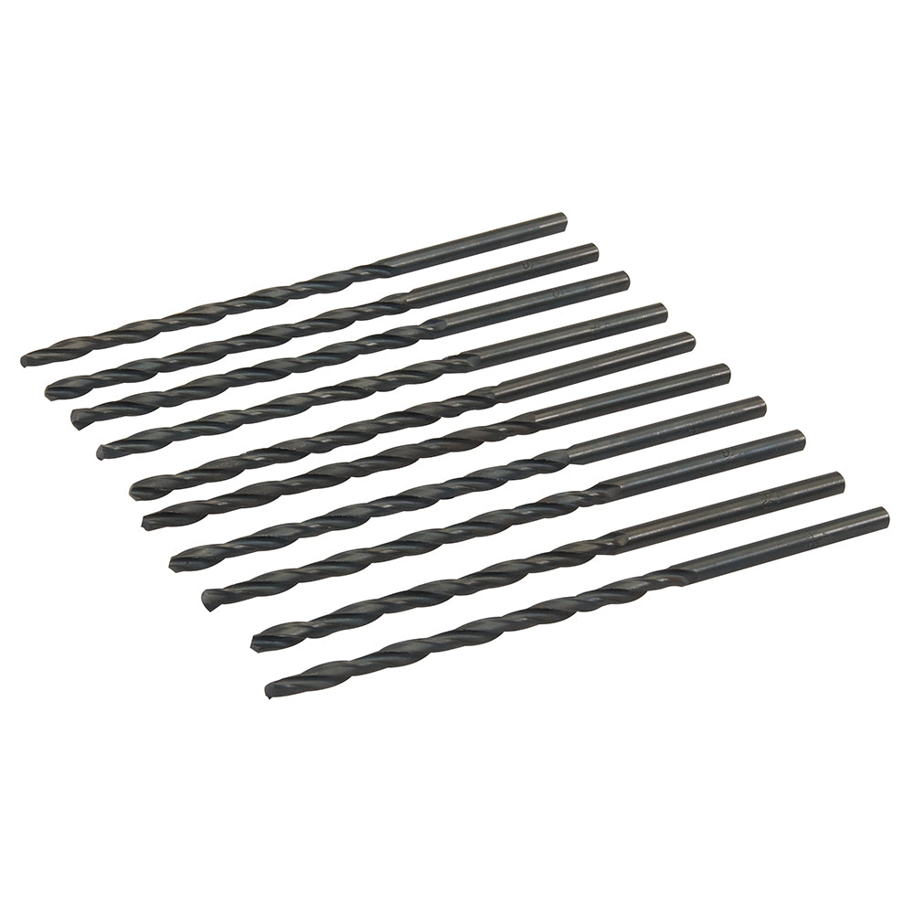 Silverline Metric HSS-R Long Series Bits 10pk 4.5 x 126mm