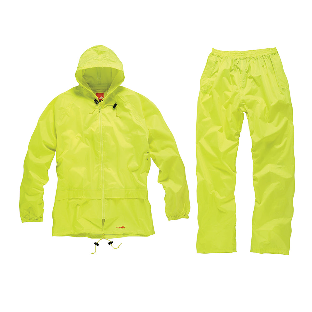 Scruffs Waterproof Suit Yellow L