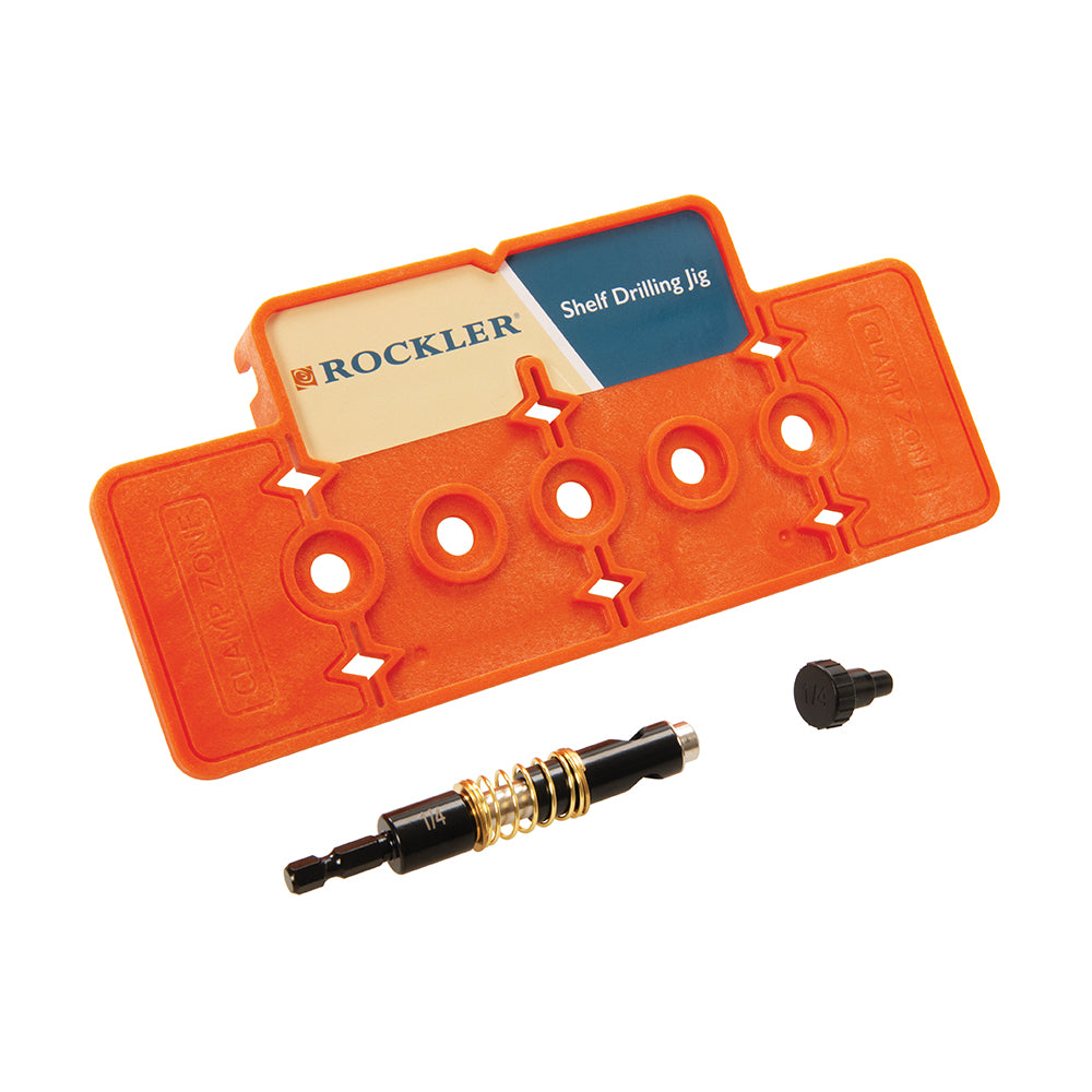 Rockler Shelf Drilling Jig 1/4''