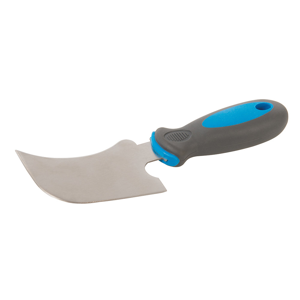 Silverline Quarter Moon Knife 100mm