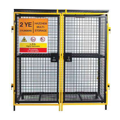 Van Vault Fold-Away Gas Cage 1700 x 880 x 1735mm