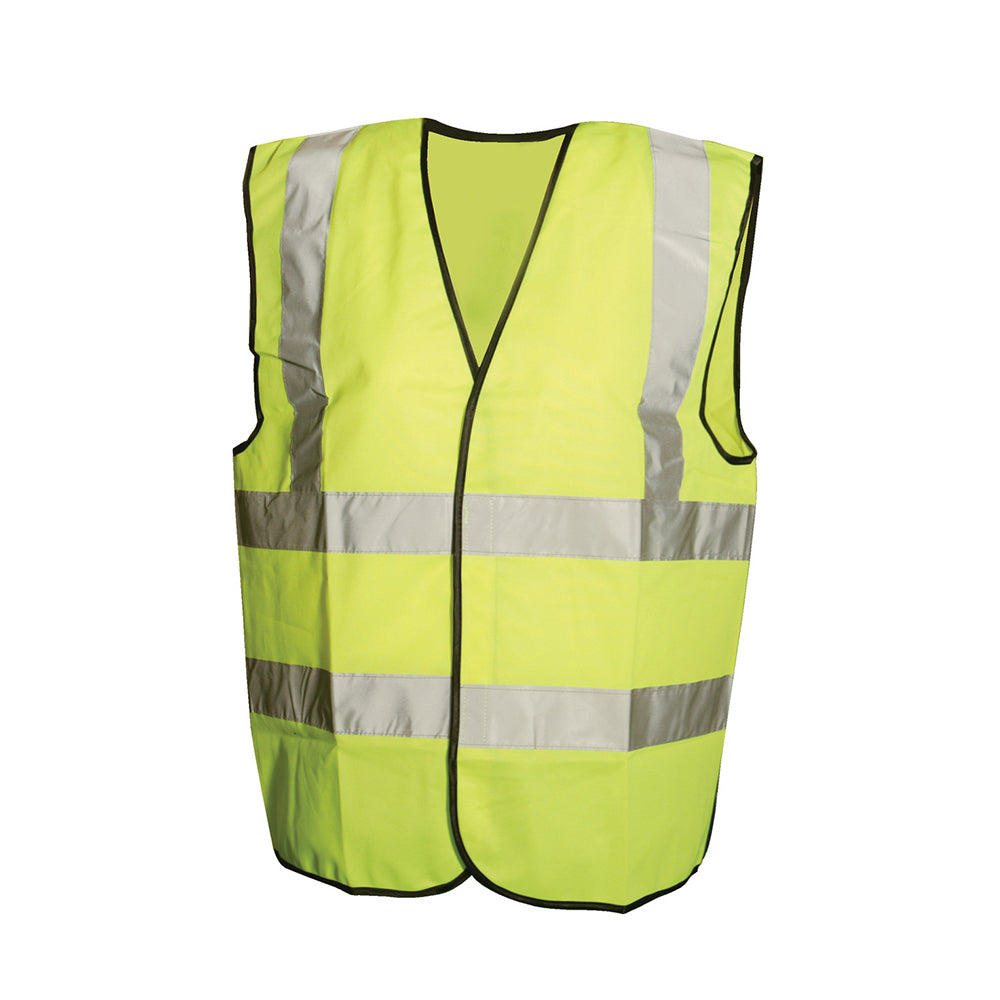 Silverline Hi-Vis Waistcoat Class 2 XL 116-124cm (46-49")