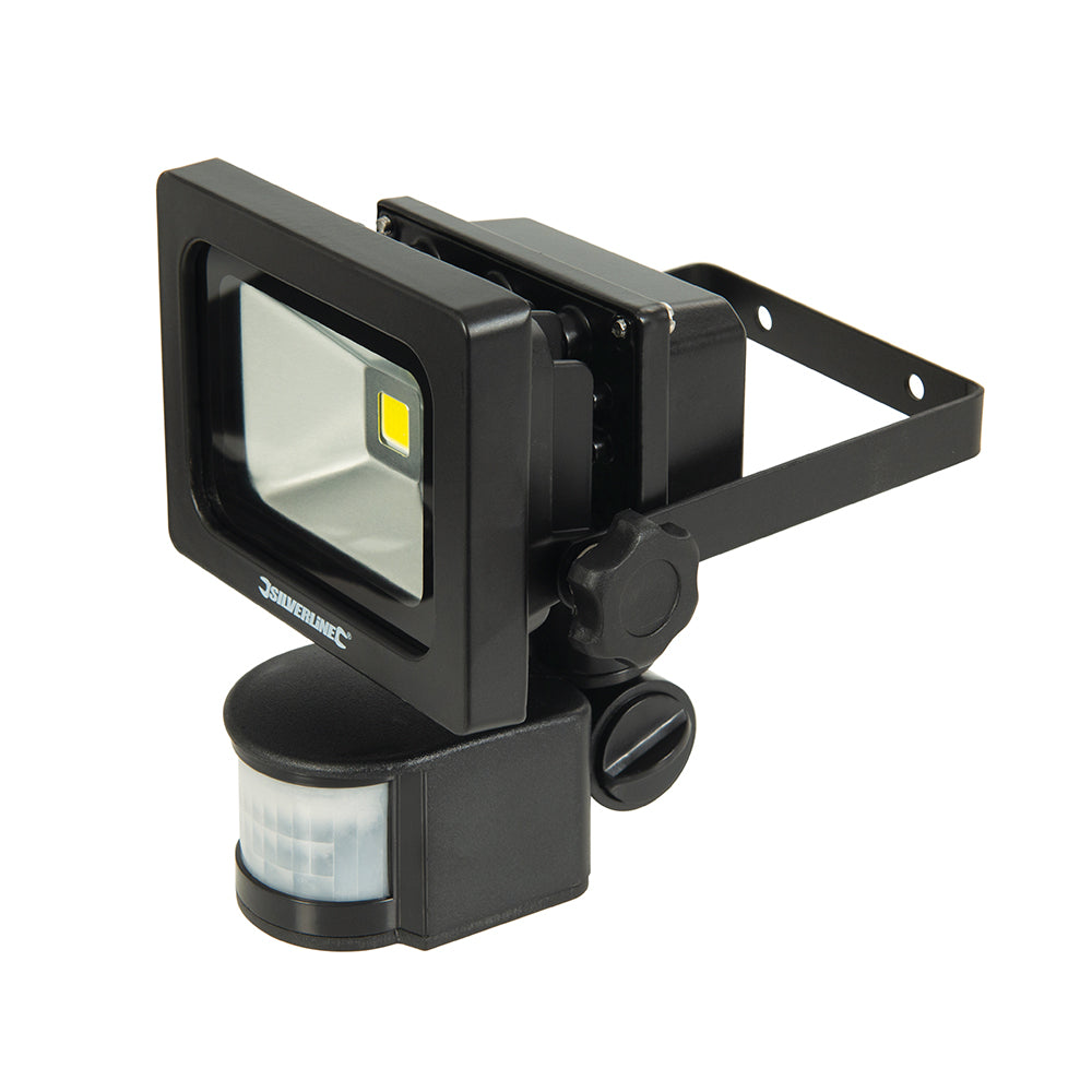 Silverline COB LED Solar-Powered PIR Floodlight 3W PIR