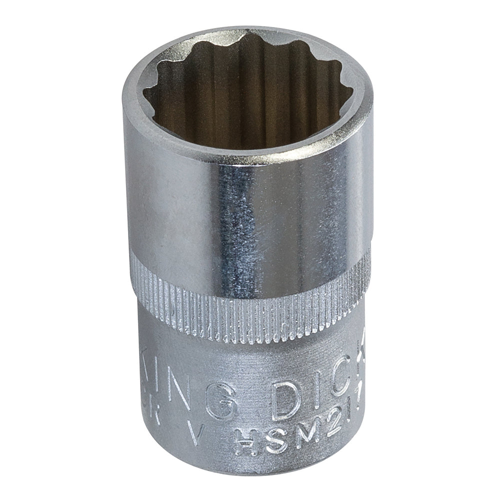 King Dick Socket 1/2" SD 12pt Metric 17mm