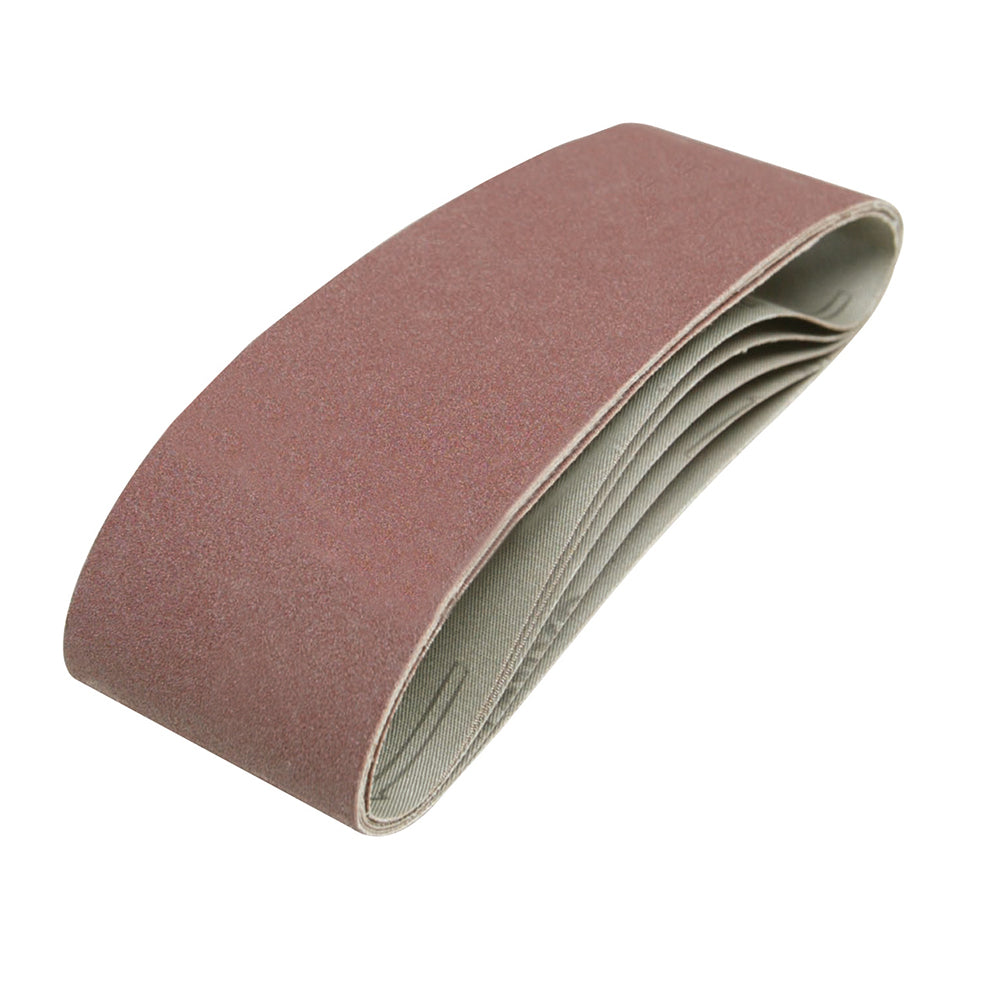 Silverline Sanding Belts 75 x 533mm 5pk 120 Grit