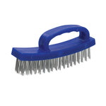 Silverline D-Handle Wire Brush 4 Row