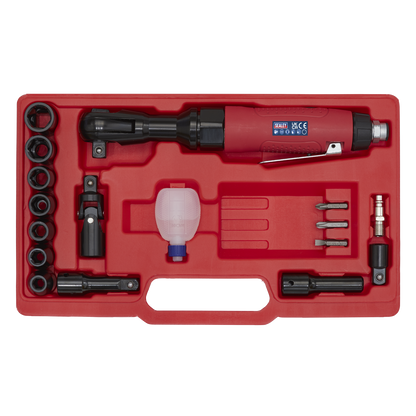 Sealey 1/2"Sq Drive Air Ratchet Wrench Kit GSA21KIT
