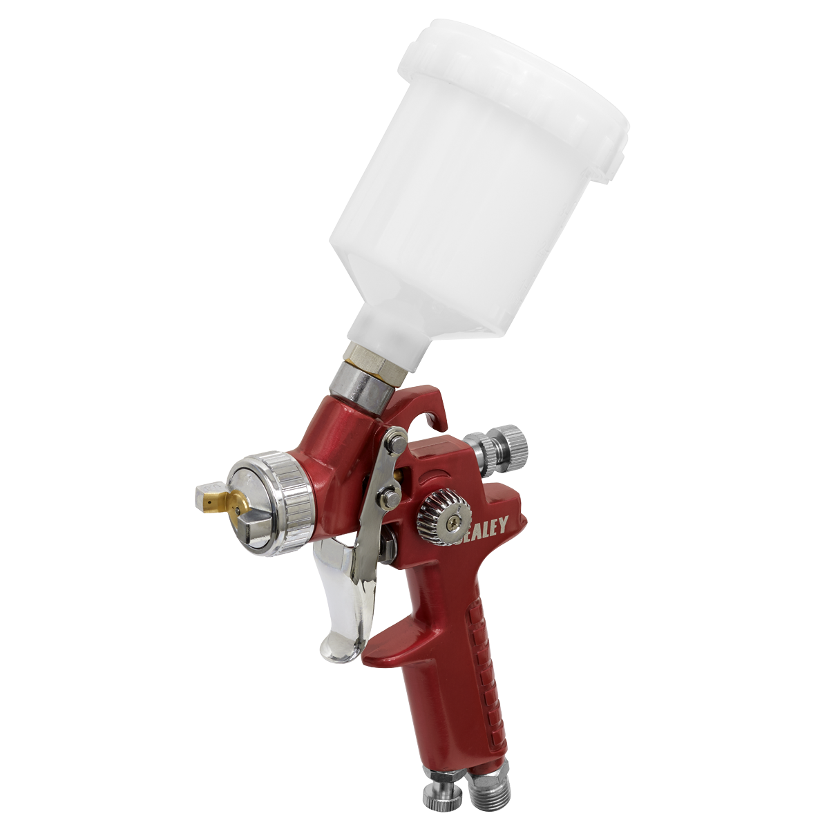 Sealey Workshop Series HVLP Gravity Feed Touch-Up Spray Gun 0.8mm Set-Up HVLP731
