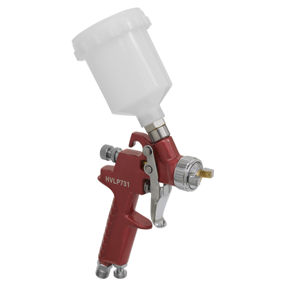 Sealey Workshop Series HVLP Gravity Feed Touch-Up Spray Gun 0.8mm Set-Up HVLP731