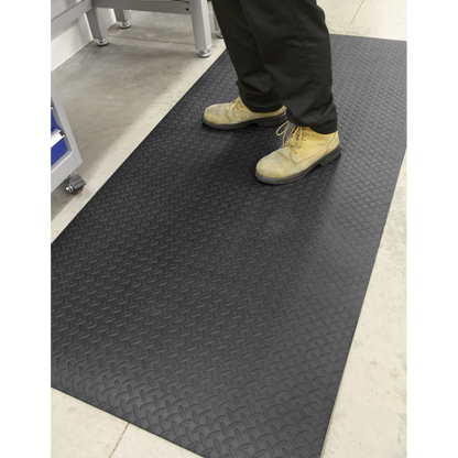 Sealey 910 x 1980mm Anti-Fatigue Workshop Matting MCR0919