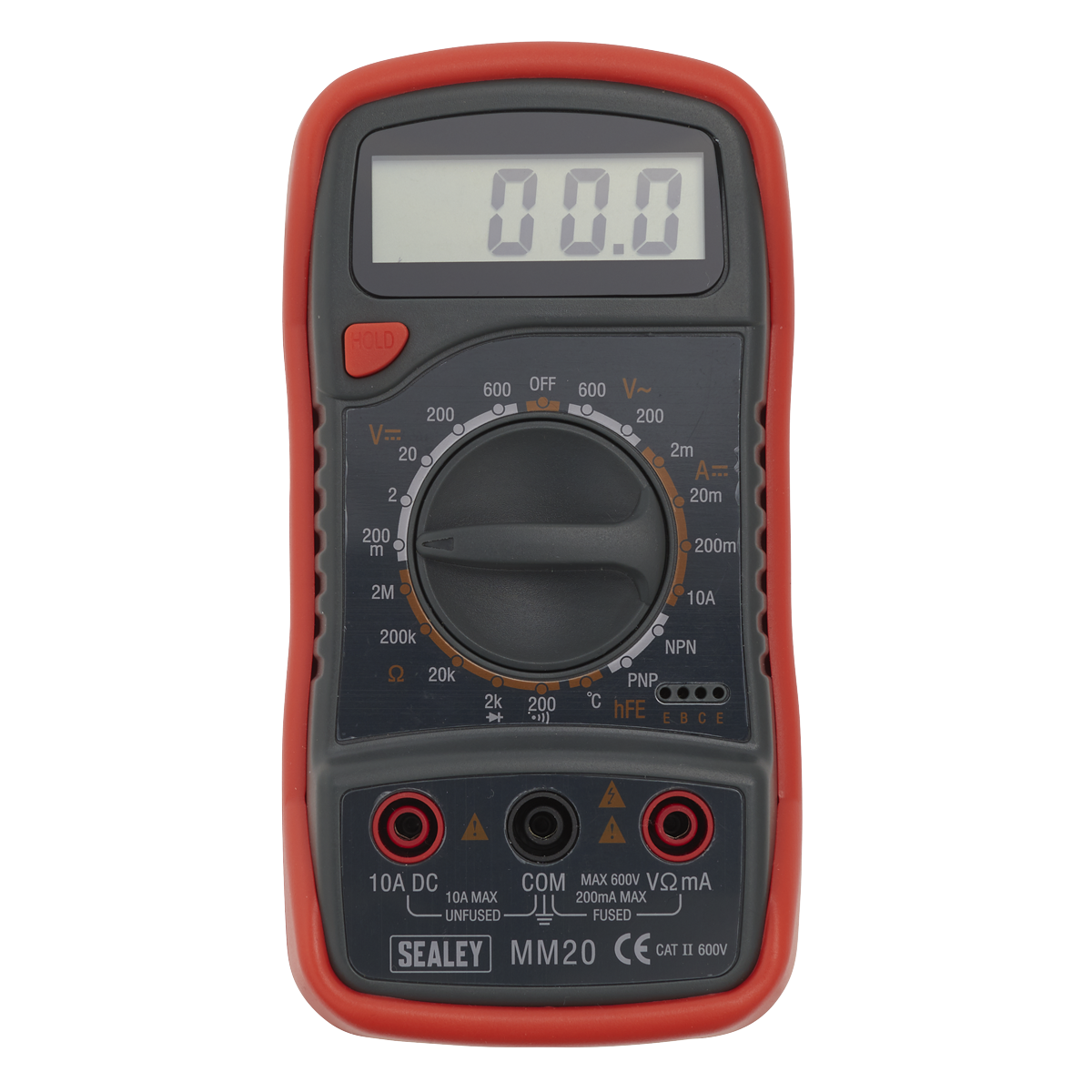 Sealey 8-Function Digital Multimeter with Thermocouple MM20