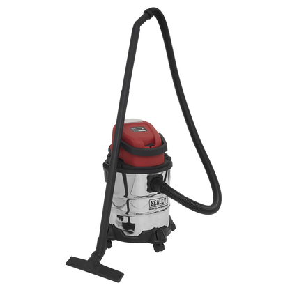 Sealey 20V SV20 Series 20L Rechargeable Wet & Dry Vacuum Cleaner - Body Only PC20SD20V