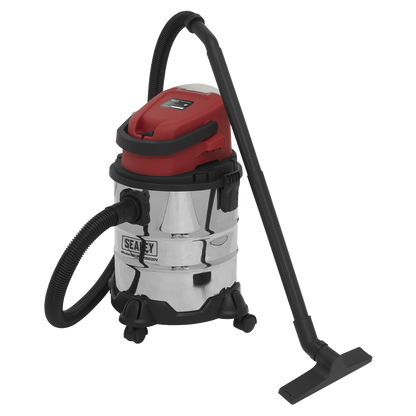 Sealey 20V SV20 Series 20L Rechargeable Wet & Dry Vacuum Cleaner - Body Only PC20SD20V