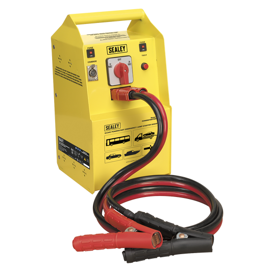 Sealey 12/24V PowerStart Emergency Jump Starter 500hp POWERSTART500