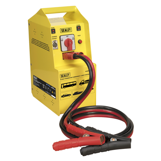 Sealey 12/24V PowerStart Emergency Jump Starter 900hp POWERSTART900