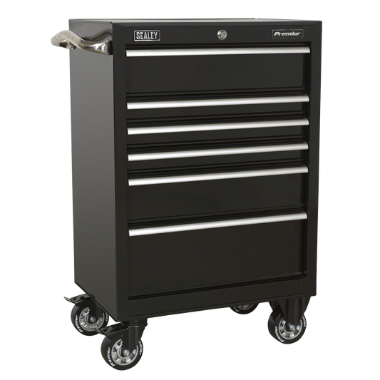Sealey 6 Drawer 675mm Heavy-Duty Rollcab PTB67506