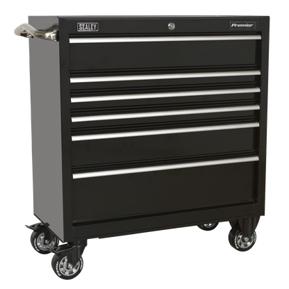 Sealey 6 Drawer 930mm Heavy-Duty Rollcab PTB93006