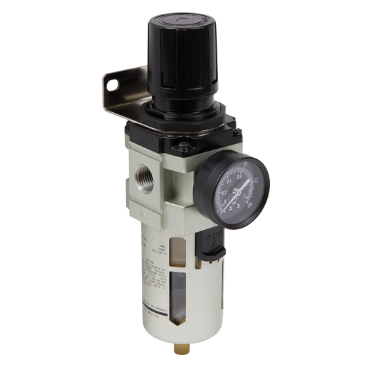 Sealey Air Filter/Regulator Max Airflow 140cfm SA206FR