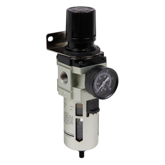 Sealey Air Filter/Regulator Auto Drain Max Airflow 140cfm SA206FRAD