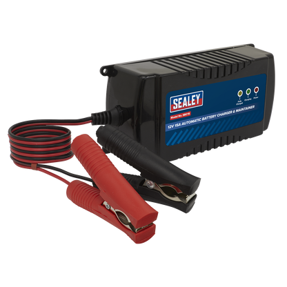 Sealey 12V 15A Automatic Battery Charger & Maintainer SBC15
