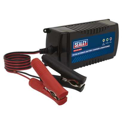 Sealey 12V 8A Automatic Battery Charger & Maintainer SBC8