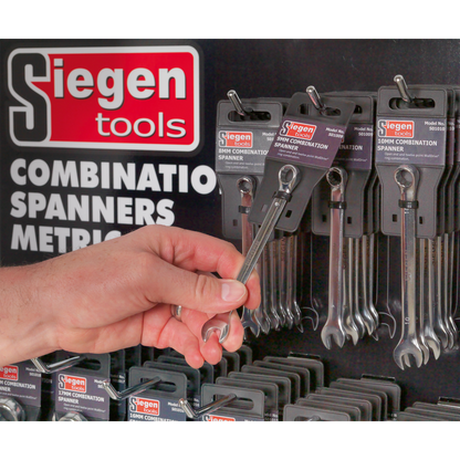 Sealey 8-19mm Spanners with Display Panel SIEGEN PAC 1