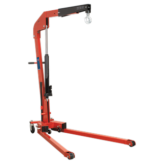 Sealey 1tonne Low Profile Folding Engine Crane SPC1000