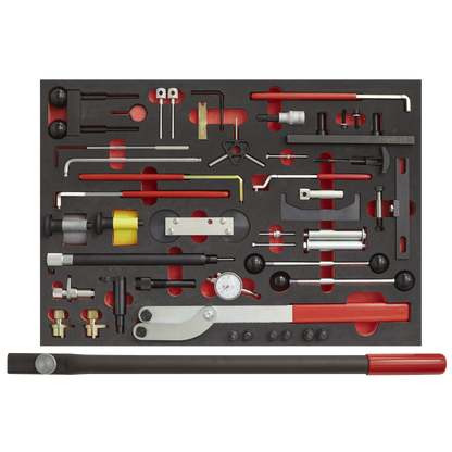 Sealey 59pc Diesel & Petrol Master Timing Tool Kit VAG - Belt/Chain Drive VS5100MK